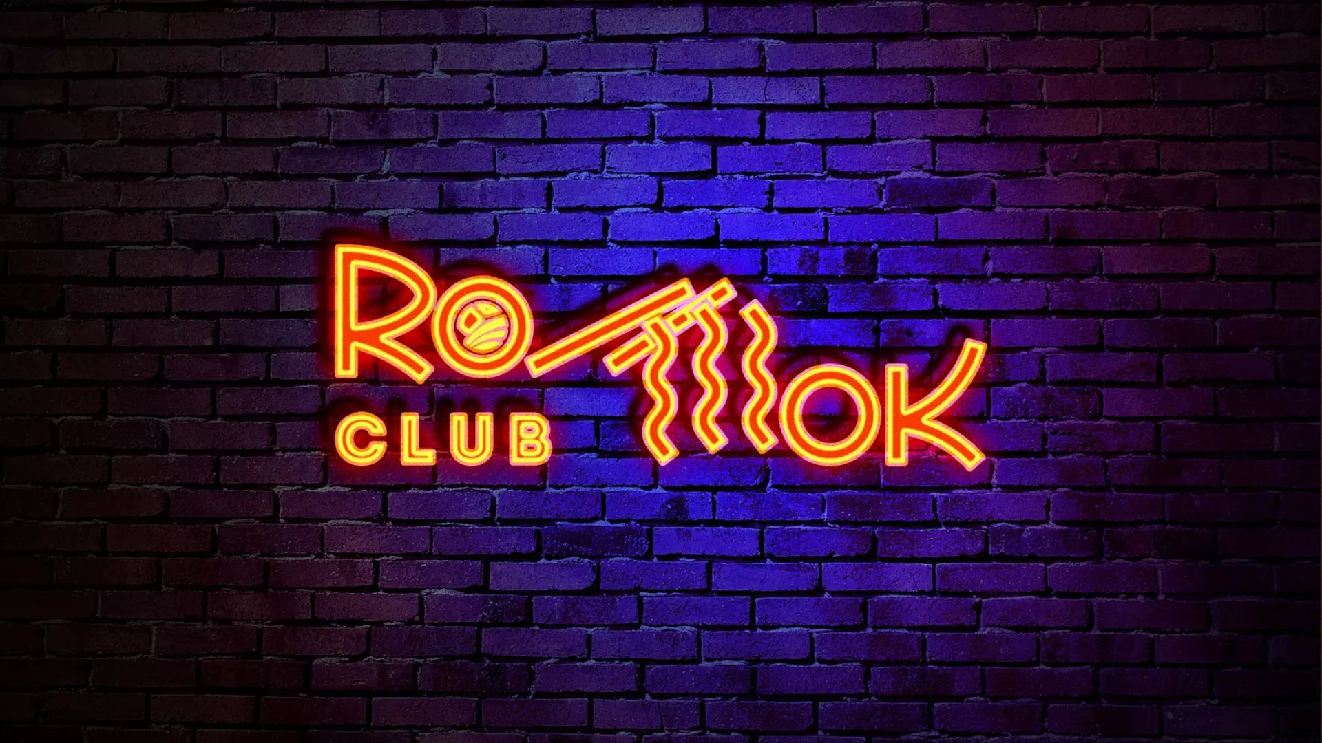 Разработка интерьерной вывески суши-бара «Roll Wok Club» в Невьянске
